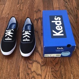 NIB Black Champion Keds